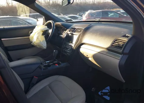 2018 Ford Explorer Xlt из США, поврежденный, VIN 1FM5K8D82JGC21814